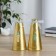 Vase "Magic Momns" Gold D-3.5cm 7.5 (bottom) x15cm