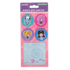 A set of adhesive paper for notes 