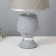 Table lamp E14 40W gray 22x22x34 cm Risalux
