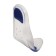 Insoles for shoes, with an adversary, universal, 39-40 rr, 25.5 cm, pair, transparent/blue color