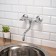 Kitchen mixer RMS SL119-361, wall, two-wound, chrome
