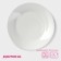 Board ceramic dining shares "Monica", d = 22.5 cm, white color