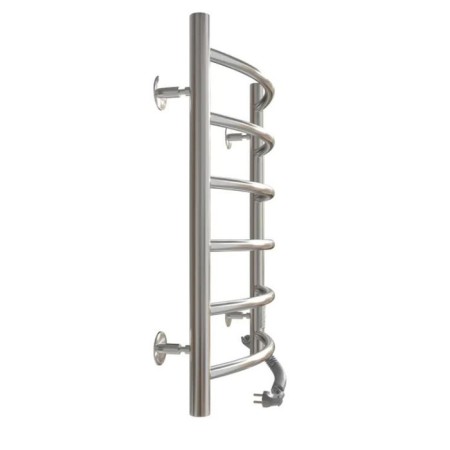 Electric towel "Sanprise" Classic P6, 450x600 mm, left/right, chrome-7