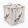 Textile basket of the share "granite", col. White, 32*32*32 cm