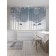 Photostes "Snow Deer", Oxford, size 145x180 cm, 2 pcs