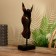 Mask "Zebra" on a stand, Albezia 40 cm