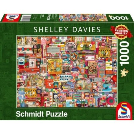 Puzzle "Sh. Davis. Collage: everything for sewing ”, 1000 elements