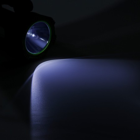 Flight battery flashlight, 20+10 W, 9000 mAh, T6+LED, 6 modes, USB-5