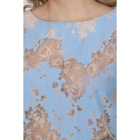 Female jumper, size 55, blue color-6