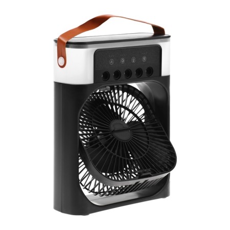 LOF-06 portable fan, with a moisturizer function, 3 speeds, USB power, black-14