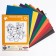 Color paper, A4, 18 sheets, 10 colors, non -unilateral, on paper, 48 g/m², puppy patrol