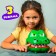 A board game to dexterity and reaction "faster than a crocodile", from 2 players, 4+