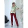 Female jumper, size 44, green color