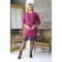 Women's dress, size 52, purple color