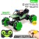 Radio-controlled machine "Jeep-Akobat", 4WD, gesture control, operates on the battery, green color