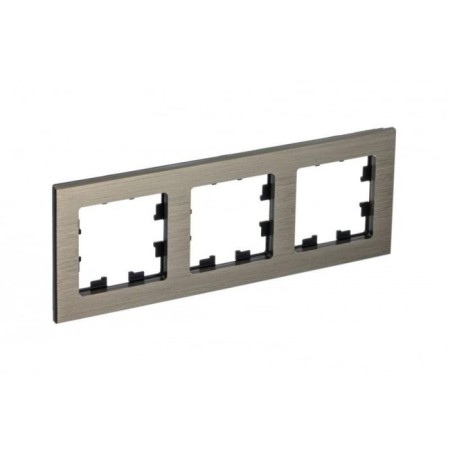 Frame for the socket/switch Sche Atn312203 AtlasDesign Nature, Metal Brass