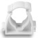 Aqualink D = 25-27 mm clip mount, for a warm floor, with a latch