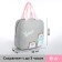 Thermosuma with zipper, 6 l, color gray color