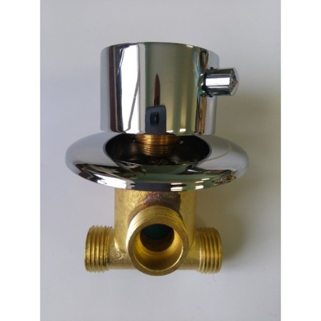 The universal divertor "City shower", for shower cabins, 2 modes