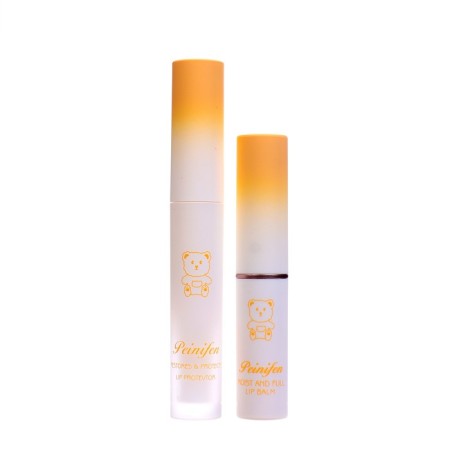 Lip Set "Orange": Balm and Lip oil-2