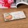 Burrier on magnets "Happy Wedding Day! Dear newlyweds", wood, lacquered, 10x19 cm
