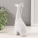 Souvenir Ceramics "Giraffe. Ethnic patterns" White aged 8x5x18.5 cm
