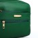 Bag Cross-Bodi with a zipper, green color