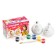 Christmas balls for coloring for the New Year "Princesses", D = 5.5 cm, 2 pcs, paints, a set for creativity