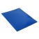 A4, 500 μm elastic band, calligrata, spine 4 mm, up to 300 sheets, embossing "sand", blue