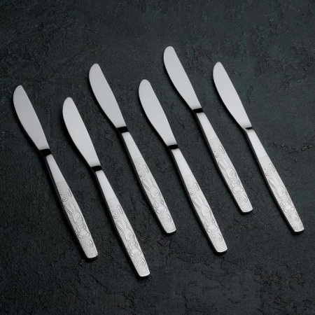 Knife Detacle "Fidget", h = 17.5 cm, thickness 2 mm, silver color-2