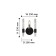 Sconces Supreme, 1x40W E14, black color