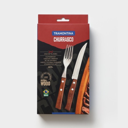 Tramontina tradicial cutlery set for meat, 12 items-6