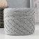 Knitted yarn "Ribbon" 85m/170 ± 5 g (gray)
