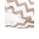 Pillowcase to a pillow for pregnant women "zigzag", size 340x72 cm, coffee color