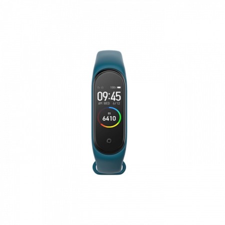 Fitness Bracelet Maxvi SB-01, IP65, alerts, an alarm clock, stepomer, blue-2