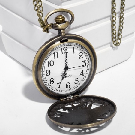 Pocket clock "Classics", quartz, chain L-40 cm, D-4.5 cm-1