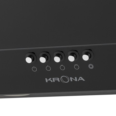 Exposure Krona Venera 900 Black PB, inclined, 750 m3/h, 3 speeds, 90 cm, black-9