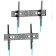 Broat Black 60 60 "-110" Max 120kg wall tilt