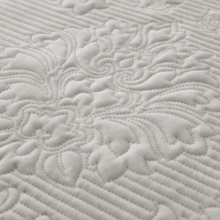 Vivaldi bedspread, size 160x220 cm, gray color-5