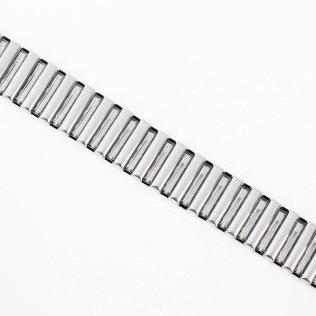 Solomon watch strap, 18 mm, metal, L-15.5 cm, chrome-1