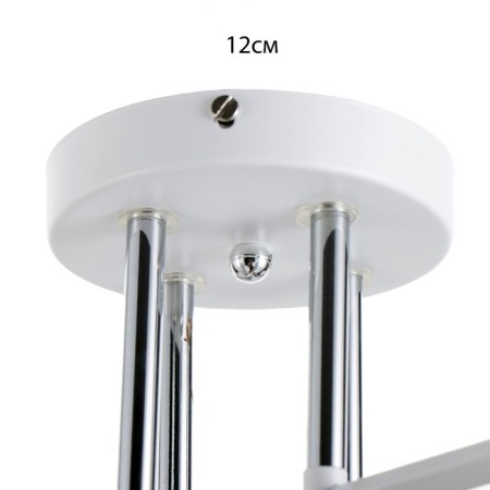 Svetogor chandelier "move" 8x60W E27 white-6