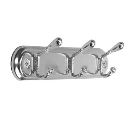 Tundra hanger tund005, metal, three -horned, chromium color-1