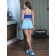 TOP female, size 44-46, cornflower color