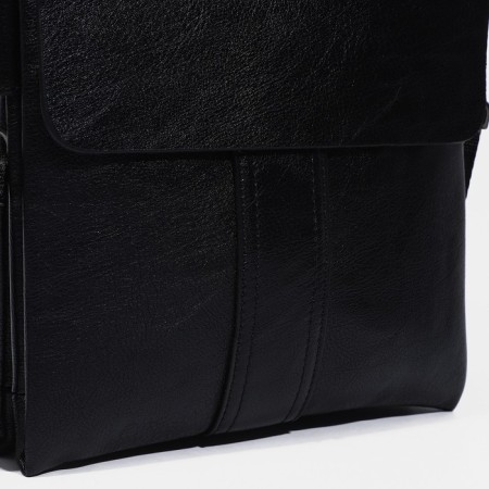 Male bag, black color-2