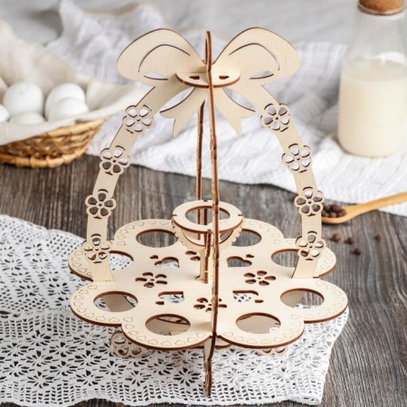 Easter egg stand, 9 cells, 22 × 22 × 29 cm-1