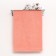 Terry towel with a border 50x90 cm, peach, cotton 100%, 430g/m2