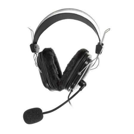 Headphones with A4Tech HS-60 Microphone Black 2.5m Monitor headulery