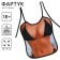 Apron-submarine kitchen "Girl in a swimsuit", PVC