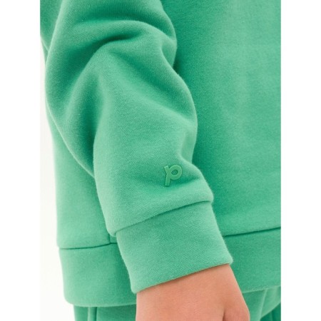 Children's sweatshirt, height 164 cm, green color-3