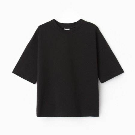 T -shirt children's minku color black, height 134 cm-5